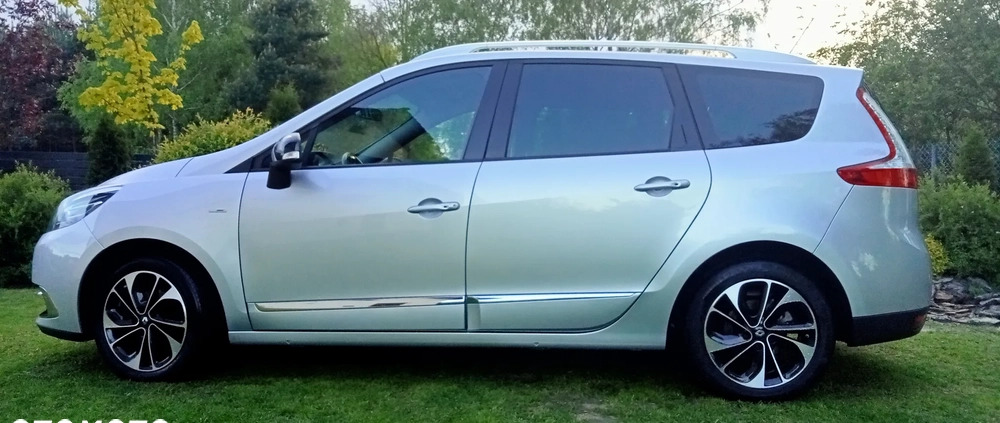 Renault Grand Scenic cena 40900 przebieg: 123000, rok produkcji 2015 z Łask małe 466